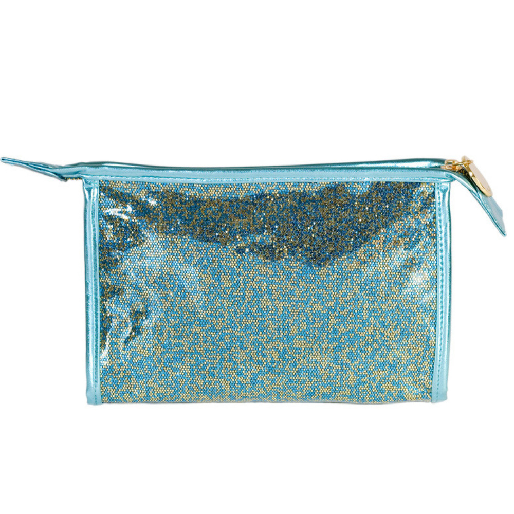Deux Lux Sparkle Baby Makeup Bag, Turquoise